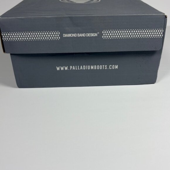 Palladium Baggy Boots Vapor Grey Canvas High Top Fold Down Men’s 7 Women’s 9 - Picture 16 of 16